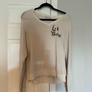 Wildfox LA Baby V-neck Top
